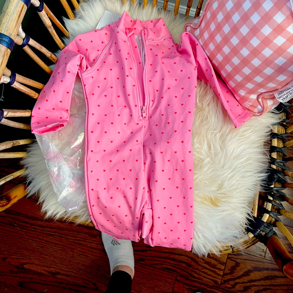 Kortni Jean 6 month Heart Rashguard